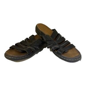 Skechers Womens Passenger Greek Islands Slide Sandal Luxe Foam Size 8